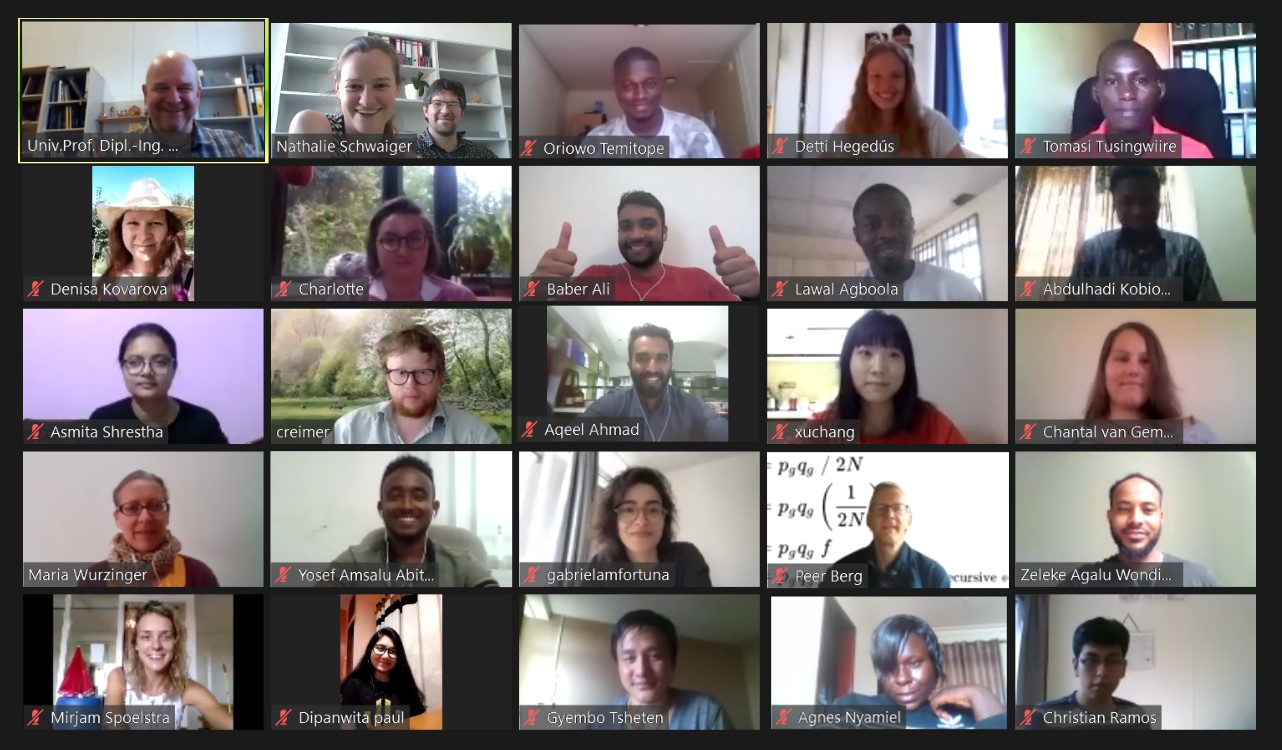 Photo of EMABG students 2020